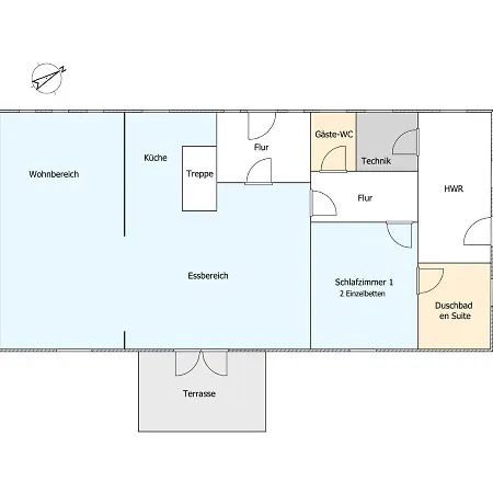 Haus Eva Marie Hébergement de vacances